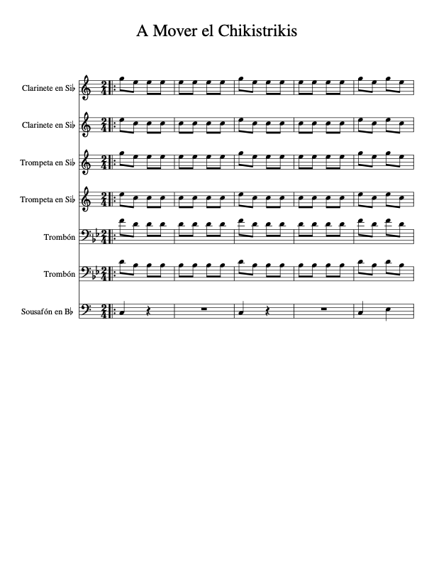La imagen puede contener una previsualizacion de una partitura